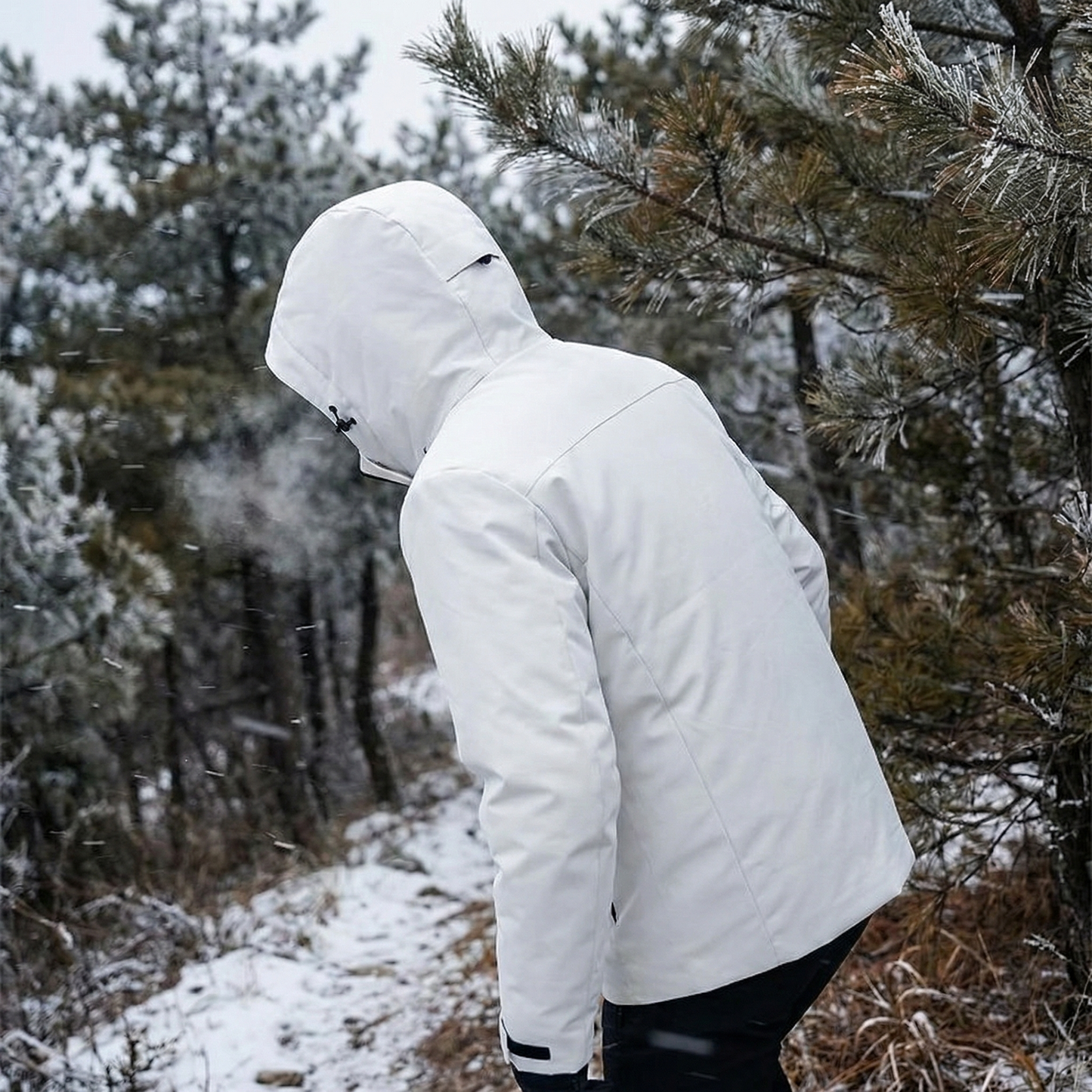 Thermoisolierte Winterjacke