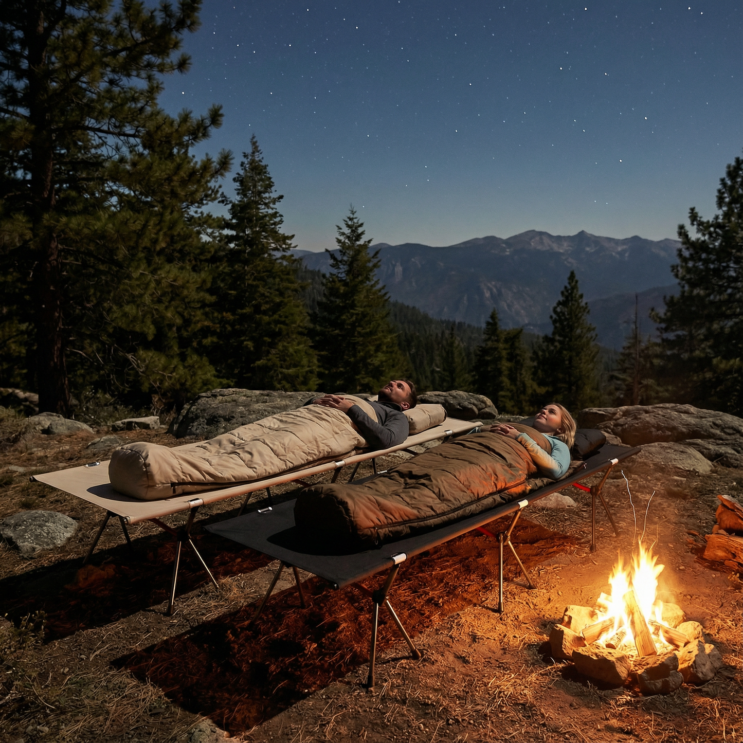 Camping-Klappbett