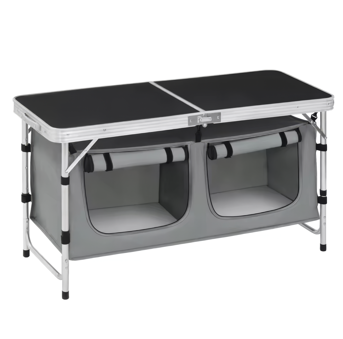 Camping Kitchen Station – Portable Folding Outdoor with Storage