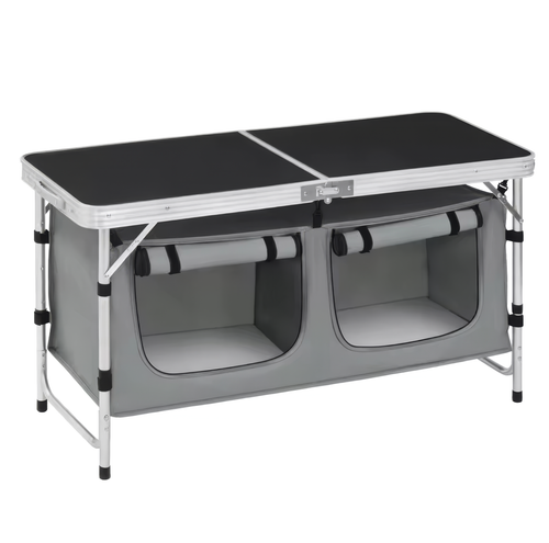 Camping Kitchen Station – Portable Folding Outdoor with Storage