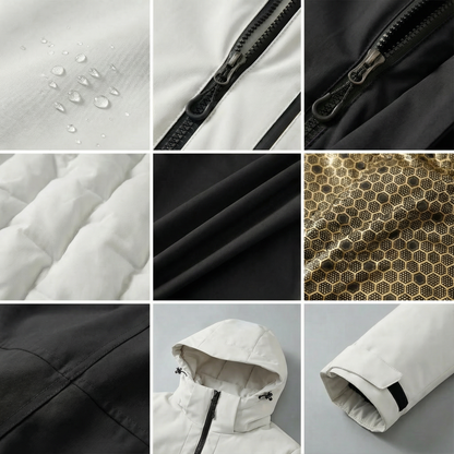 Thermoisolierte Winterjacke